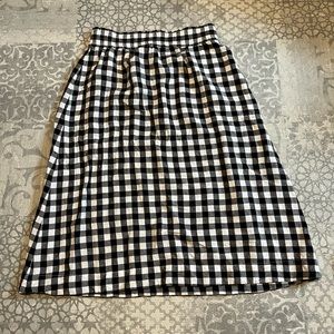 Madewell midi skirt